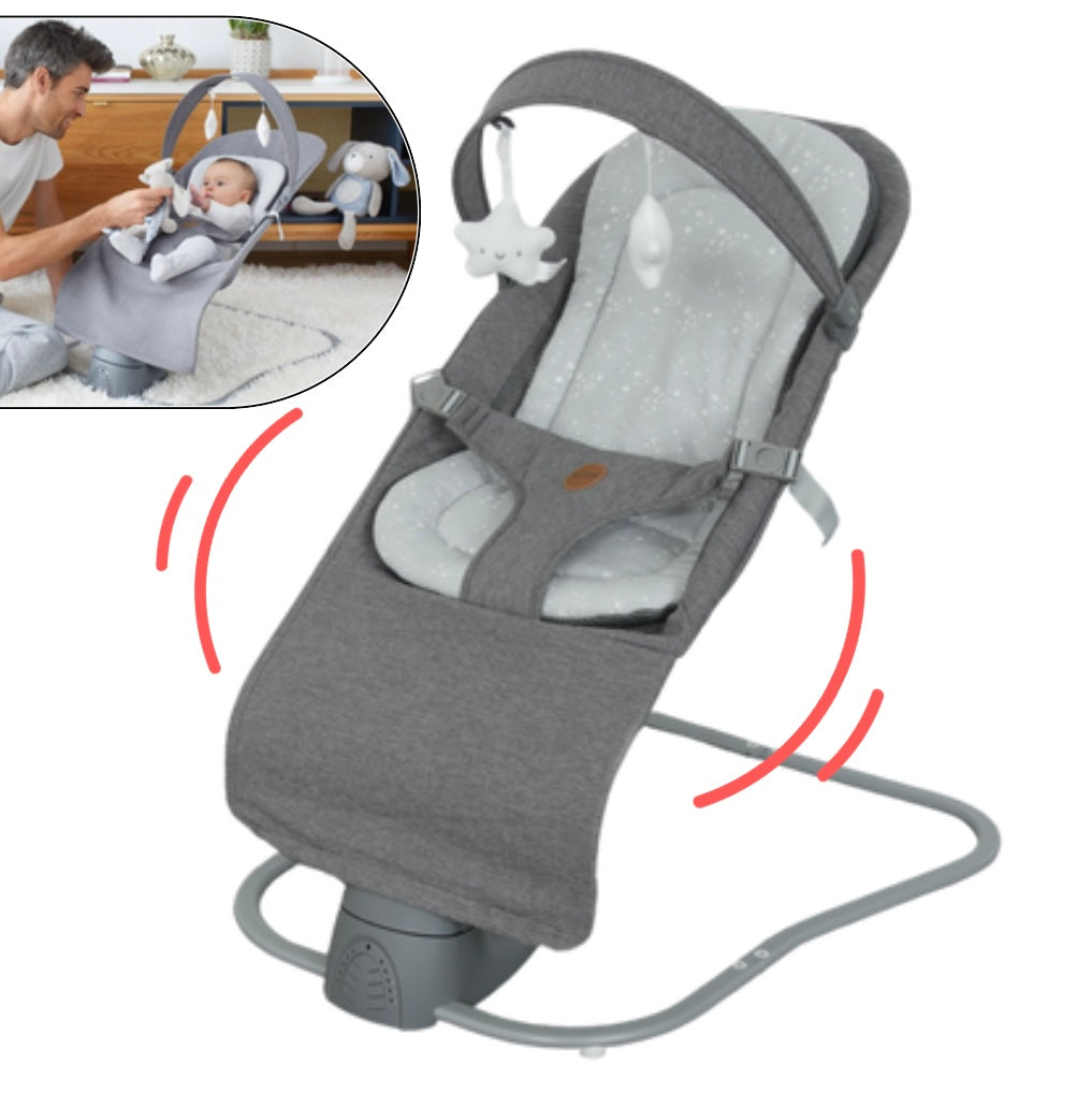 The Muve Electric Swinging Bouncer – Melodies, Recline & Soothing Motion